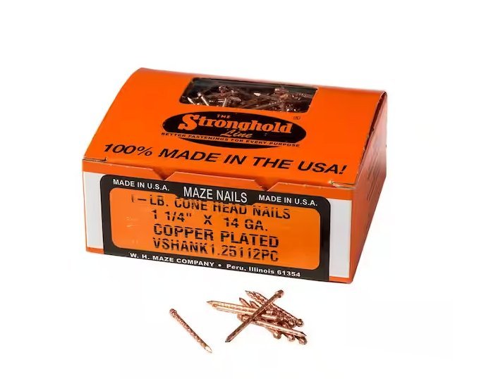 Cone Head Nails | 1 lb. Box - Metal Ceiling Express