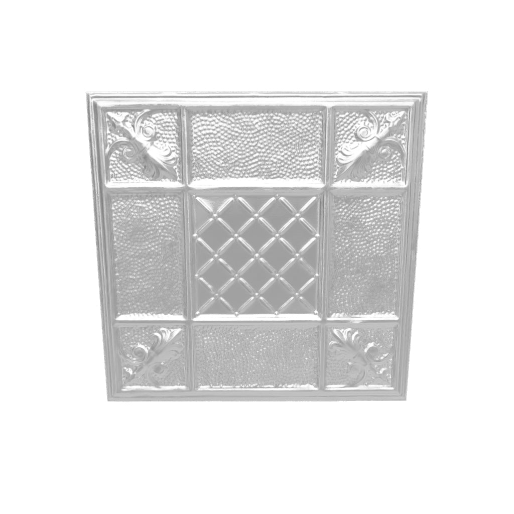Tin Ceiling Tiles | Pattern 114 | Mediterranean Pebble
