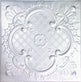 Metal Ceiling Tiles | Pattern 104 | Elegant Clover - Arctic Shimmer - Metal Ceiling Express