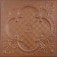 Metal Ceiling Tiles | Pattern 104 | Elegant Clover - Classic Copper - Metal Ceiling Express