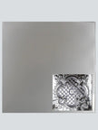 Metal Ceiling Tiles | Pattern 104 | Elegant Clover - Gun Metal Grey - Metal Ceiling Express