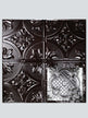 Metal Ceiling Tiles | Pattern 104 | Elegant Clover - Mirror Black - Metal Ceiling Express