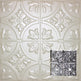 Metal Ceiling Tiles | Pattern 105 | Vintage Gothic - Antique White - Metal Ceiling Express