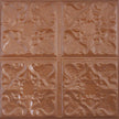 Metal Ceiling Tiles | Pattern 105 | Vintage Gothic - Classic Copper - Metal Ceiling Express