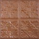 Metal Ceiling Tiles | Pattern 105 | Vintage Gothic - Classic Copper - Metal Ceiling Express