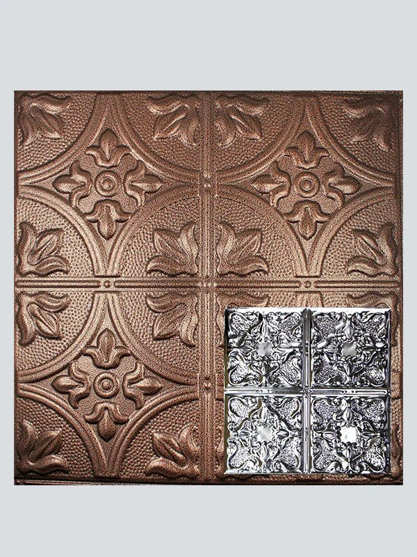 Metal Ceiling Tiles | Pattern 105 | Vintage Gothic - Penny Vein - Metal Ceiling Express