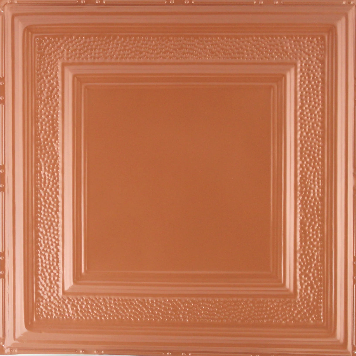 Metal Ceiling Tiles | Pattern 106 | Eccentric Mirror - Classic Copper - Metal Ceiling Express