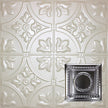 Metal Ceiling Tiles | Pattern 107 | Circular Heritage - Antique White - Metal Ceiling Express