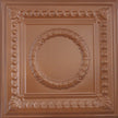 Metal Ceiling Tiles | Pattern 107 | Circular Heritage - Classic Copper - Metal Ceiling Express