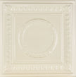 Metal Ceiling Tiles | Pattern 107 | Circular Heritage - Cream - Metal Ceiling Express