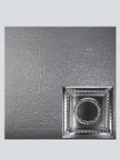 Metal Ceiling Tiles | Pattern 107 | Circular Heritage - Steel Vein - Metal Ceiling Express