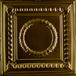 Metal Ceiling Tiles | Pattern 107 | Circular Heritage - Umber Bronze - Metal Ceiling Express