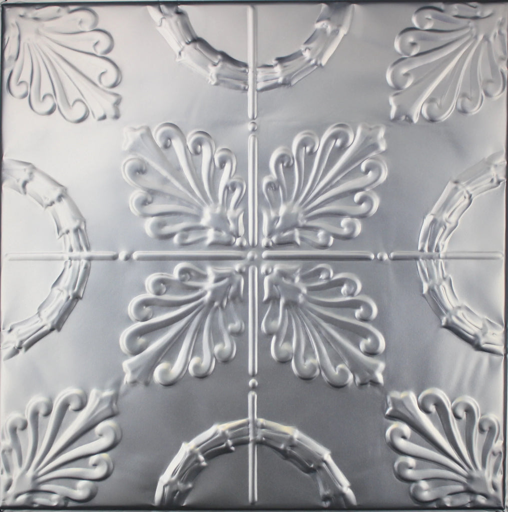 Metal Ceiling Tiles | Pattern 108 | Oak Leaf - Aluminum - Metal Ceiling Express