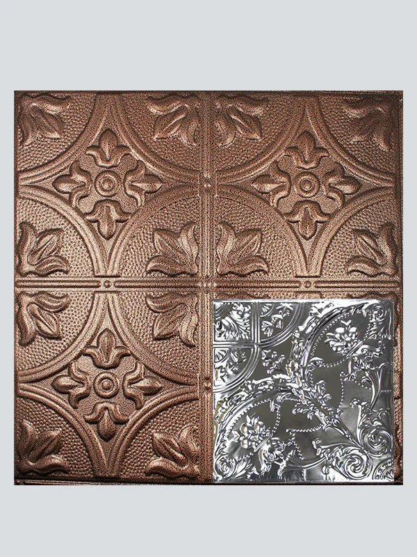 Metal Ceiling Tiles | Pattern 109 | Gothic Medallion - Penny Vein - Metal Ceiling Express