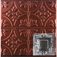 Metal Ceiling Tiles | Pattern 110 | Victorian Mirror - Antique Bronze - Metal Ceiling Express