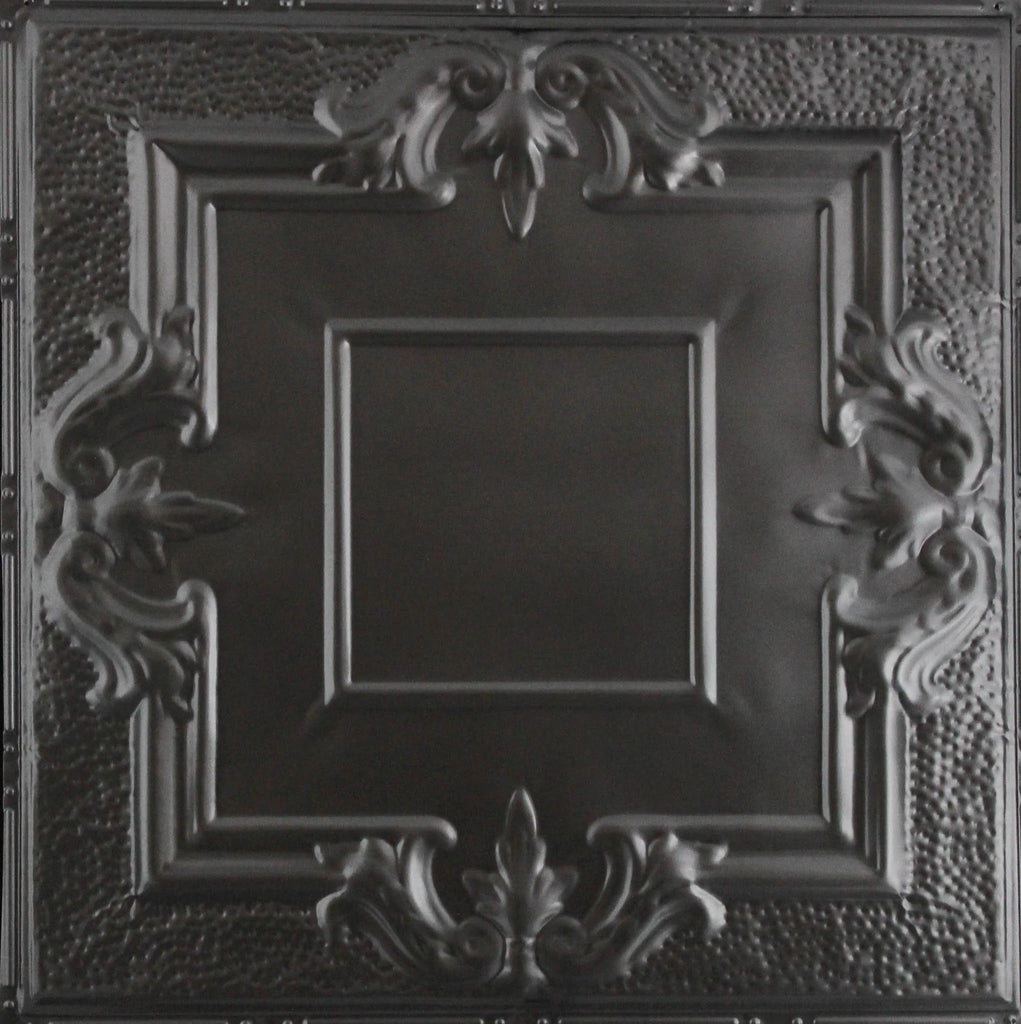 Metal Ceiling Tiles | Pattern 110 | Victorian Mirror - Argento - Metal Ceiling Express