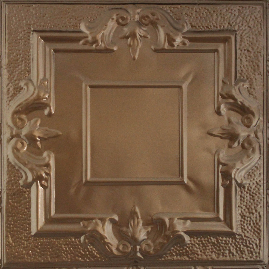 Metal Ceiling Tiles | Pattern 110 | Victorian Mirror - U.S. Bronze - Metal Ceiling Express