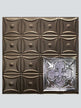 Metal Ceiling Tiles | Pattern 112 | Lucky Clover - Copper Vein - Metal Ceiling Express