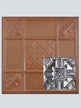 Metal Ceiling Tiles | Pattern 113 | Penned Craftsman - Classic Copper - Metal Ceiling Express