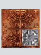 Metal Ceiling Tiles | Pattern 113 | Penned Craftsman - Transparent Copper - Metal Ceiling Express