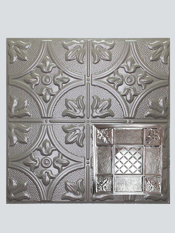 Metal Ceiling Tiles | Pattern 114 | Mediterranean Pebble - Driftwood - Metal Ceiling Express