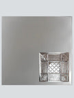 Metal Ceiling Tiles | Pattern 114 | Mediterranean Pebble - Gun Metal Grey - Metal Ceiling Express