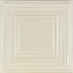Metal Ceiling Tiles | Pattern 115 | Framed Gallery - Cream - Metal Ceiling Express