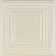 Metal Ceiling Tiles | Pattern 115 | Framed Gallery - Cream - Metal Ceiling Express