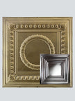 Metal Ceiling Tiles | Pattern 115 | Framed Gallery - Gold Vein - Metal Ceiling Express