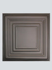 Metal Ceiling Tiles | Pattern 115 | Framed Gallery - Oil-Rubbed Bronze - Metal Ceiling Express