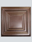 Metal Ceiling Tiles | Pattern 115 | Framed Gallery - Penny Vein - Metal Ceiling Express