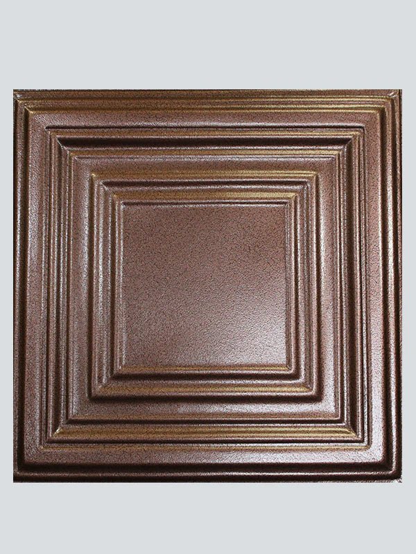 Metal Ceiling Tiles | Pattern 115 | Framed Gallery - Penny Vein - Metal Ceiling Express