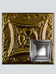 Metal Ceiling Tiles | Pattern 115 | Framed Gallery - Umber Bronze - Metal Ceiling Express