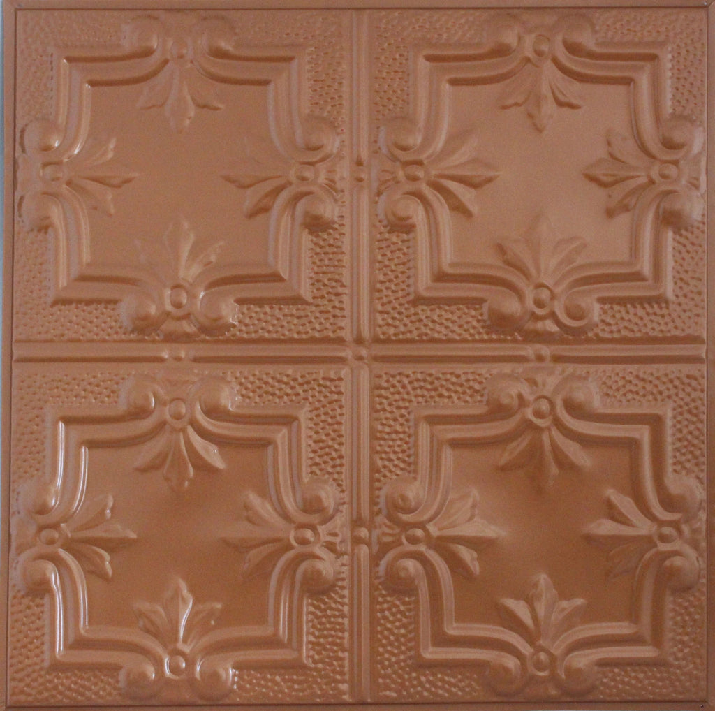 Metal Ceiling Tiles | Pattern 116 | Traditional Period - Classic Copper - Metal Ceiling Express
