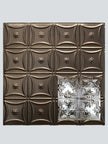 Metal Ceiling Tiles | Pattern 116 | Traditional Period - Copper Vein - Metal Ceiling Express