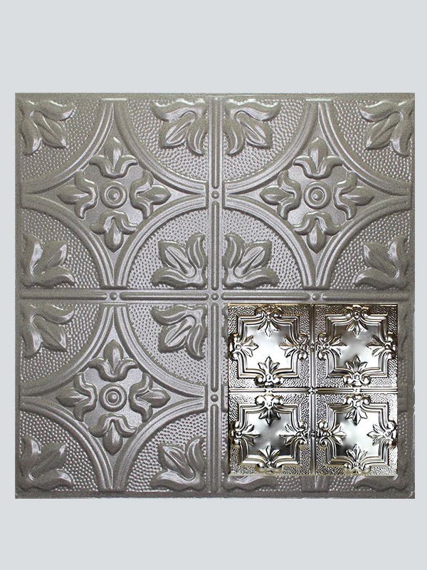 Metal Ceiling Tiles | Pattern 116 | Traditional Period - Driftwood - Metal Ceiling Express