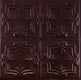 Metal Ceiling Tiles | Pattern 116 | Traditional Period - Maple Bronze - Metal Ceiling Express