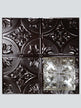 Metal Ceiling Tiles | Pattern 116 | Traditional Period - Mirror Black - Metal Ceiling Express