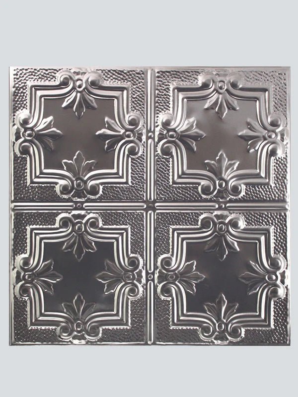 Metal Ceiling Tiles | Pattern 116 | Traditional Period - Smoke - Metal Ceiling Express