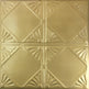 Metal Ceiling Tiles | Pattern 118 | Classic Four Diamond - Antique Brass - Metal Ceiling Express