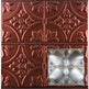 Metal Ceiling Tiles | Pattern 118 | Classic Four Diamond - Antique Bronze - Metal Ceiling Express