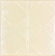 Metal Ceiling Tiles | Pattern 118 | Classic Four Diamond - Crisp Linen - Metal Ceiling Express