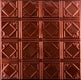 Metal Ceiling Tiles | Pattern 119 | Classic Mini Diamond - Antique Bronze - Metal Ceiling Express