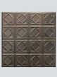 Metal Ceiling Tiles | Pattern 119 | Classic Mini Diamond - Copper Vein - Metal Ceiling Express