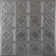 Metal Ceiling Tiles | Pattern 119 | Classic Mini Diamond - Gun Metal Grey - Metal Ceiling Express