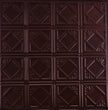Metal Ceiling Tiles | Pattern 119 | Classic Mini Diamond - Maple Bronze - Metal Ceiling Express