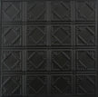 Metal Ceiling Tiles | Pattern 119 | Classic Mini Diamond - Matte Black - Metal Ceiling Express