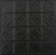 Metal Ceiling Tiles | Pattern 119 | Classic Mini Diamond - Matte Black - Metal Ceiling Express