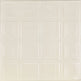 Metal Ceiling Tiles | Pattern 120 | Sixteen Mini Squares - Cream - Metal Ceiling Express