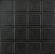 Metal Ceiling Tiles | Pattern 120 | Sixteen Mini Squares - Matte Black - Metal Ceiling Express